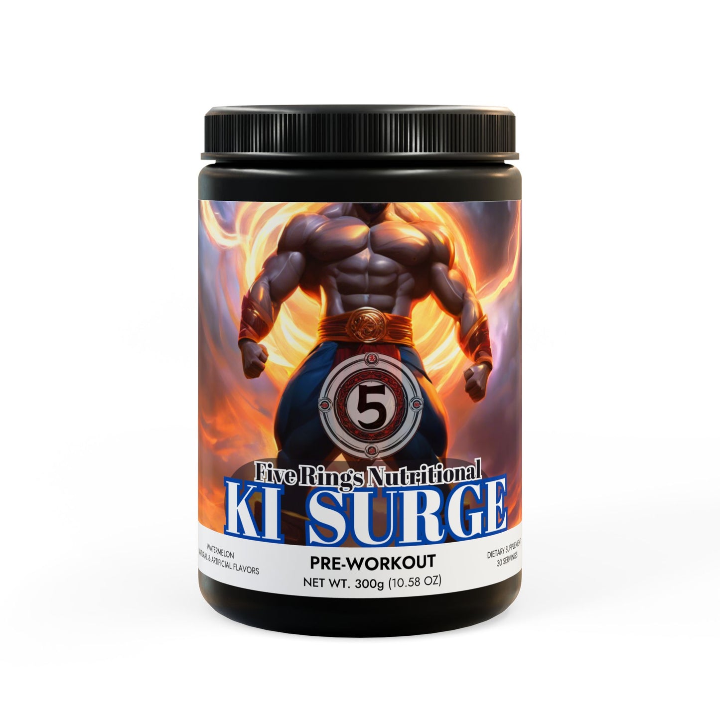 KI SURGE Pre-Workout Supplement, Watermelon (300g, 10.58oz)