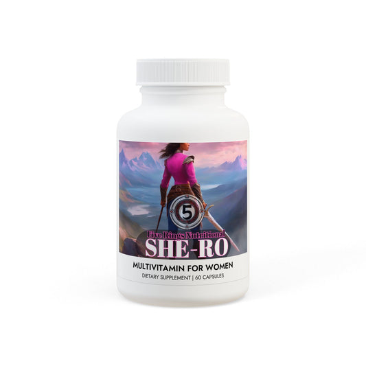 SHE-RO Multivitamin for Women Supplement (60 Capsules)