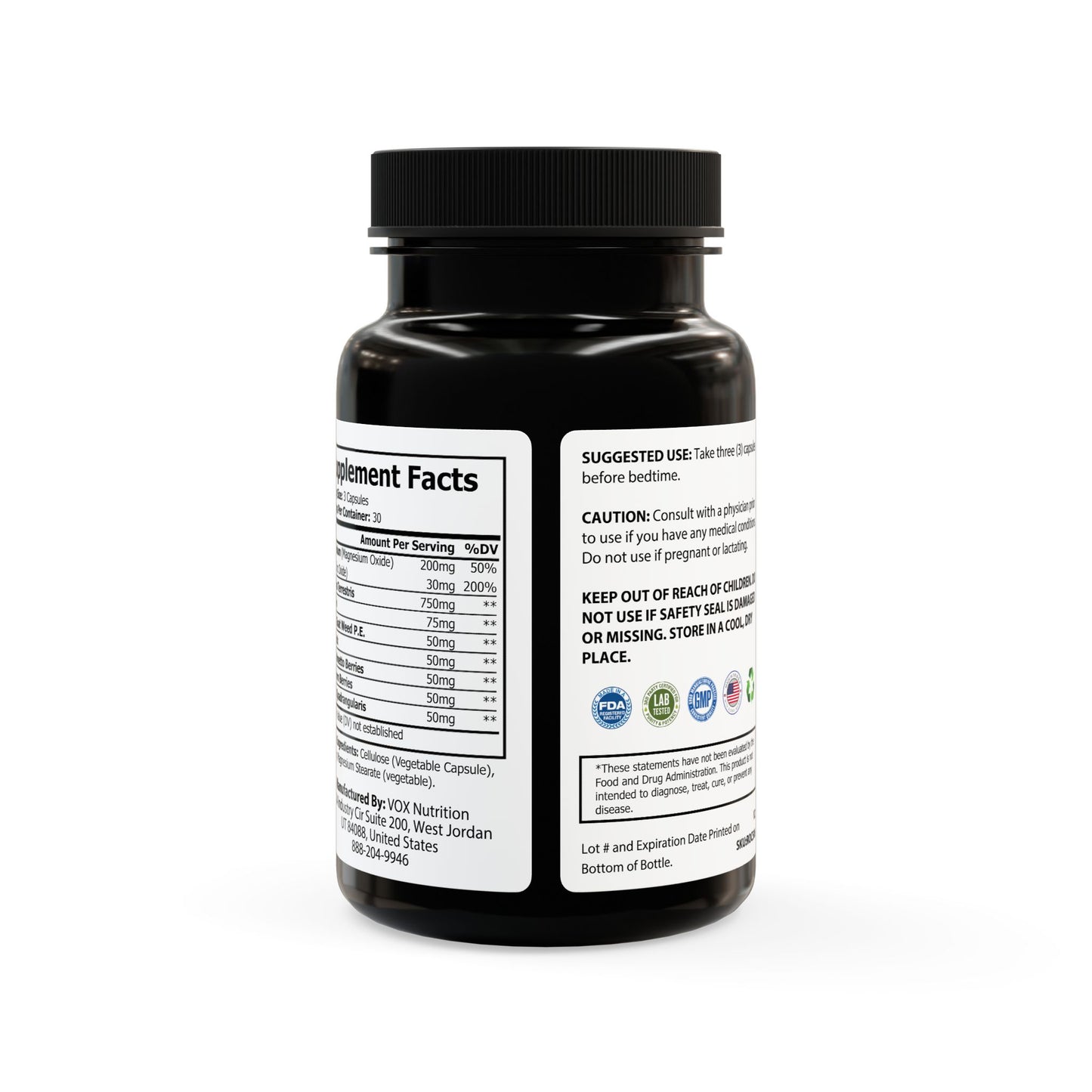 Five Rings Essentials - Magnesium Zinc Supplement (90 Capsules)